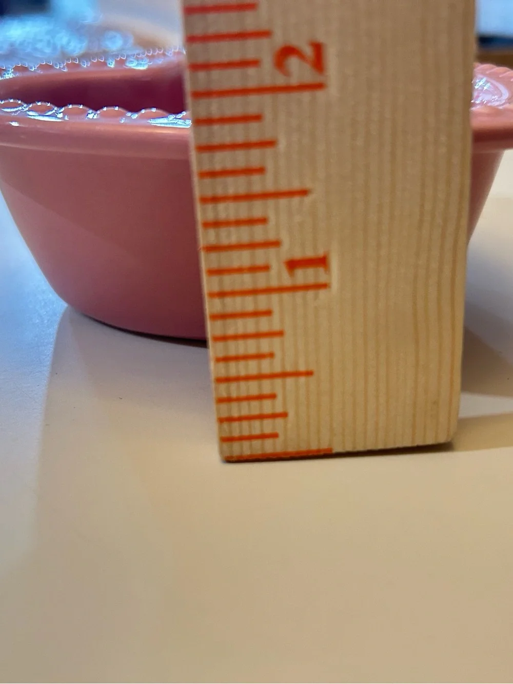 Chantal Small Pink Heart-Shaped Ceramic Bowl